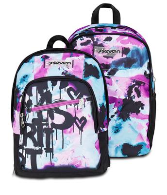 ZAINO SEVEN DUAL DETACH QUICK GRAFFITI GIRL