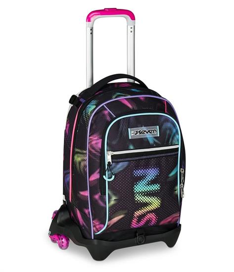 TROLLEY SEVEN JACK 3ruote OPTICAL SHADE GIRL