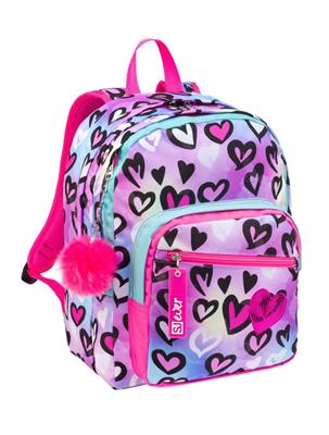 ZAINO SJ GANG EVER HEARTSCOPE GIRL DOPPIO SCOMPARTO