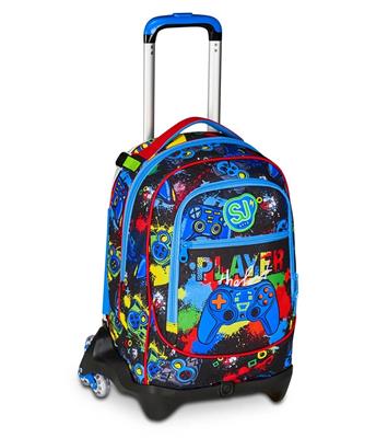 TROLLEY SEVEN JACK 3ruote GAME LED BOY SJ GANG