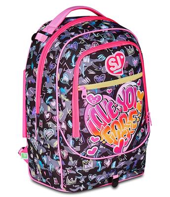 TROLLEY SEVEN JACK 3ruote GAME LED GIRL SJ GANG
