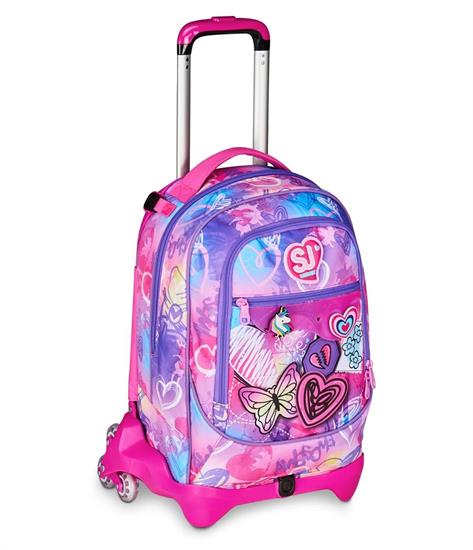 TROLLEY SEVEN JACK 3ruote TINYPATCH GIRL SJ GANG