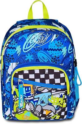 ZAINO SJ GANG EVER SKATE BOY DOPPIO SCOMPARTO
