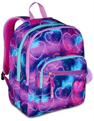 ZAINO SJ GANG EVER MULTIHEART GIRL DOPPIO SCOMPARTO