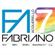 BLOCCO F7 ACQUERELLO 24x33 300gr 12ff