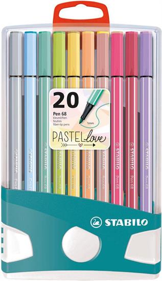 STABILO PASTELPARADE 20 PEN68 PASTELLO
