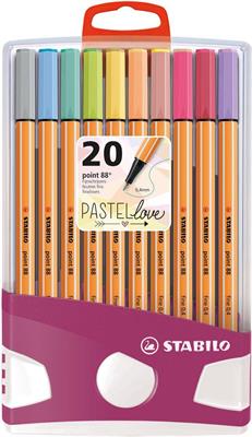STABILO PASTELPARADE 20 POINT88 PASTELLO