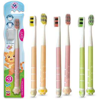 SPAZZOLINO DENTI BABY ZAMPINA GATTO