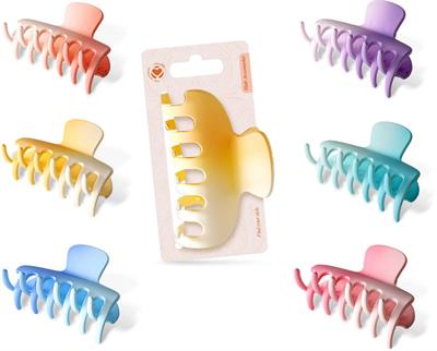 PINZA ARTIGLIO SFUMATA 9cm COL.ASS.