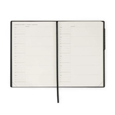 AGENDA 2026 DOCENTE 13mesi WEEK DEEP GRAPHITE 17x24 LEGAMI