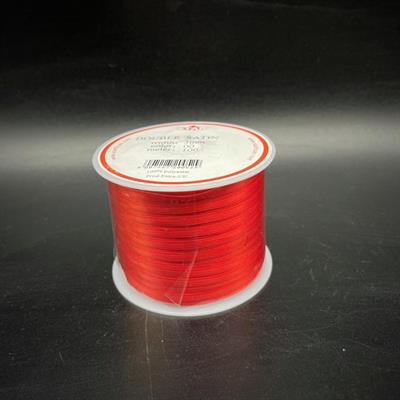 NASTRO RASO 3mm ROSSO new
