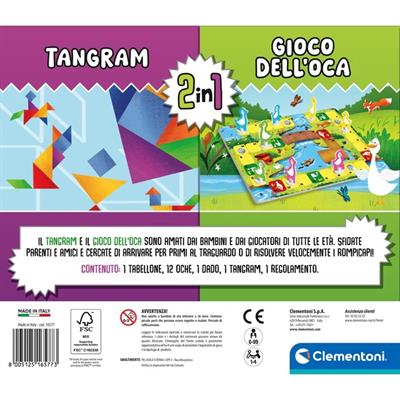 GIOCO DELL'OCA + TANGRAM