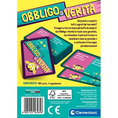 POCKET GAMES - OBBLIGO O VERITA'