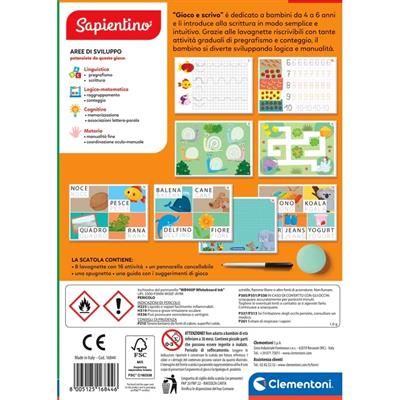 SAPIENTINO GIOCO E RISCRIVO