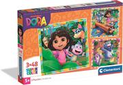 PUZZLE 3x48 DORA THE EXPLORER