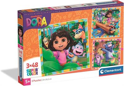 PUZZLE 3x48 DORA THE EXPLORER