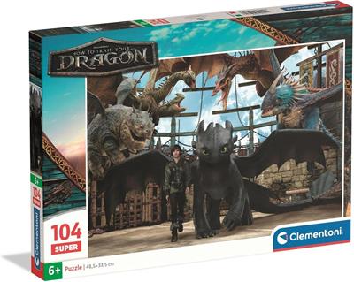 PUZZLE 104 HOW TO TRAIN YOUR DRAGON