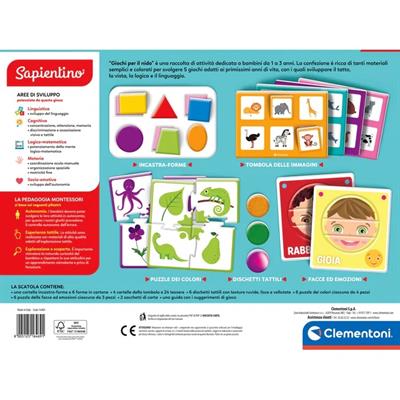 MONTESSORI - GIOCHI PER IL NIDO