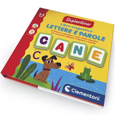 LIBRO MAGNETICO LETTERE E PAROLE
