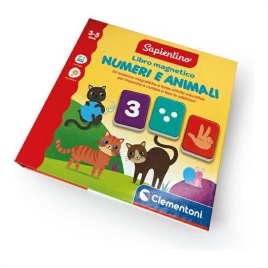 LIBRO MAGNETICO NUMERI E ANIMALI