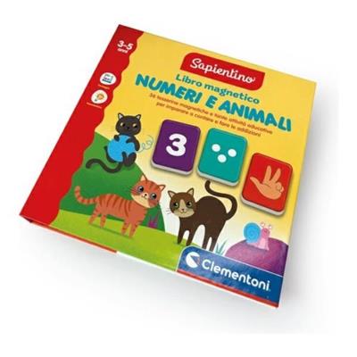 LIBRO MAGNETICO NUMERI E ANIMALI