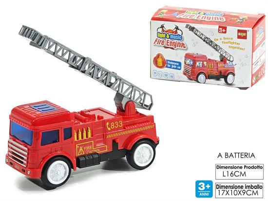 AUTOMEZZO POMPIERI LUCI/SUONI