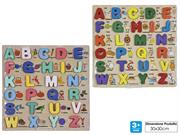 PUZZLE ALFABETO LEGNO