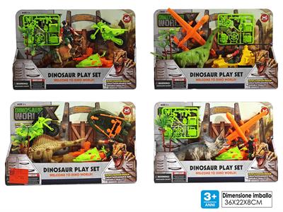 SET MILITARI C/DINOSAURO