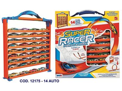 PISTA SUPER RACER PARKING AND TRACK 14 AUTO