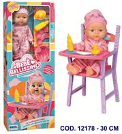 BAMBOLA CON SEGGIOLONE