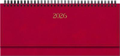 AGENDA 2026 PLANNING MADRID ROSSO 11x30