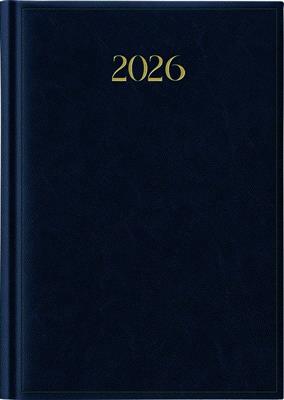 AGENDA 2026 A5 QUADRETTI MADRID BLU GIORNALIERA S/D