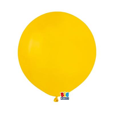 PALLONCINI 19'/48cm GIALLO 25pz