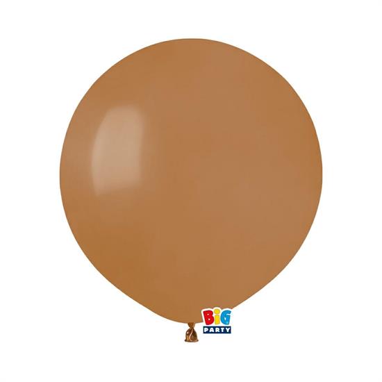 PALLONCINI 19'/48cm MOKA 25pz