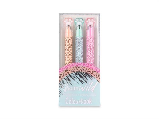 EVIDENZIATORI 3pz GLEAM WILD + TIMBRINO