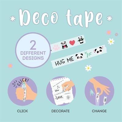 PENNA A NASTRO DECORAZIONI - DECO TAPE LEGAMI - PANDA