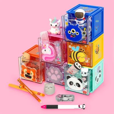 ORGANISER MODULABILE SCRIVANIA UNICORN CUBE LEGAMI