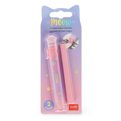 GOMMA RETRATTILE CON RICARICA LEGAMI - MEOW KITTY