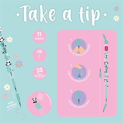MATITA IMPILABILE - PANDA TAKE A TIP