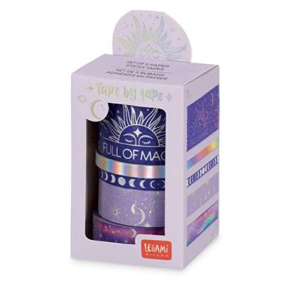 SET 5 NASTRI ADESIVI CARTA MAGIC LEGAMI