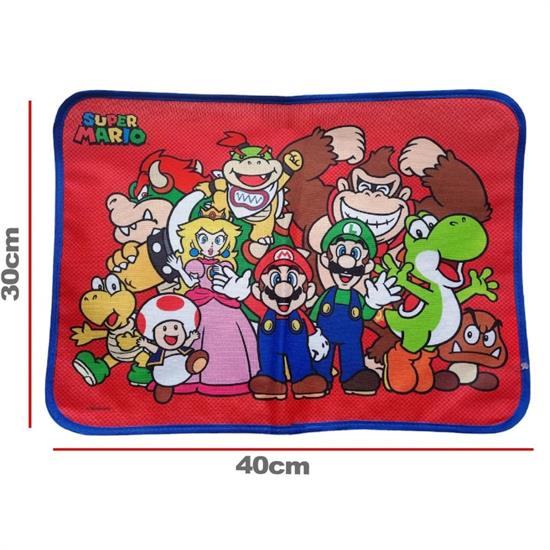 TOVAGLIETTA IDROREPELLENTE SUPER MARIO 30x40