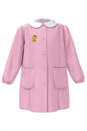 GREMBIULE ASILO ROSA 50 AVOCADO 3anni