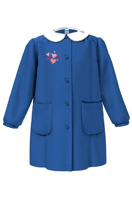 GREMBIULE BIMBA 85 CUORI 10anni