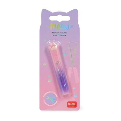 FORBICI MINI MEOW KITTY ROSA LEGAMI