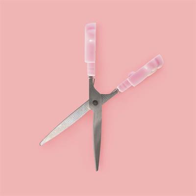 FORBICI MINI MEOW KITTY ROSA LEGAMI