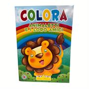 LIBRO COLORA ANIMALETTI E LORO AMICI SERIE NATURA