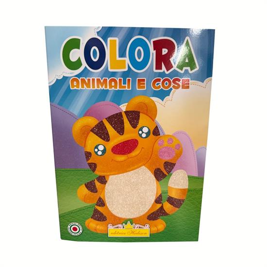 LIBRO COLORA ANIMALI E COSE