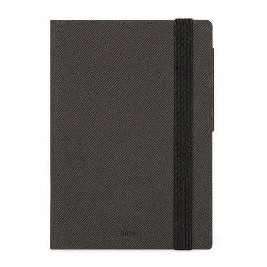 AGENDA 2026 12mesi WEEK DEEP GRAPHITE 9,5x13,5 LEGAMI