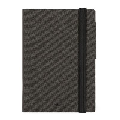 AGENDA 2026 12mesi WEEK DEEP GRAPHITE 9,5x13,5 LEGAMI