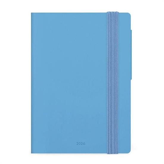 AGENDA 2026 12mesi DAY RETRO BLUE 9,5x13,5 LEGAMI